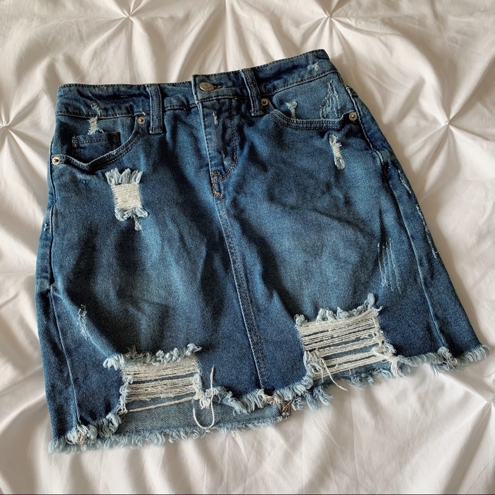 denim skirt